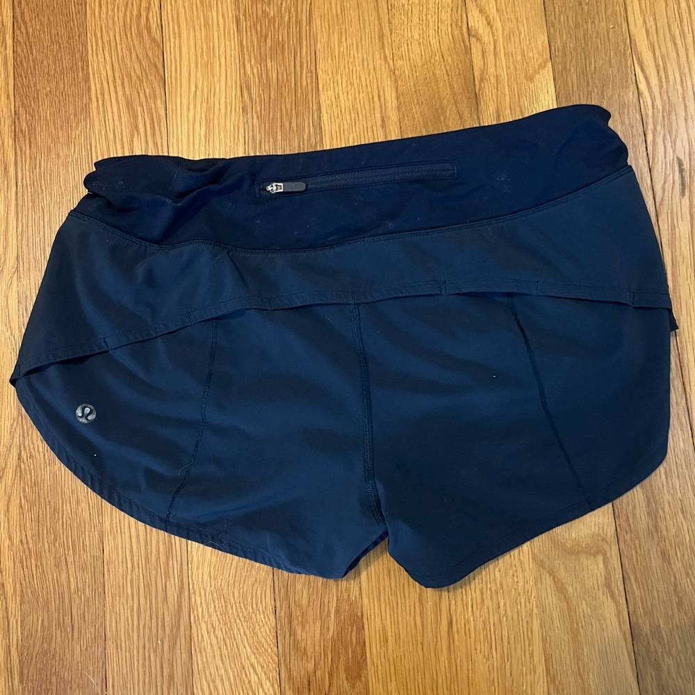 navy lululemon speed ups
